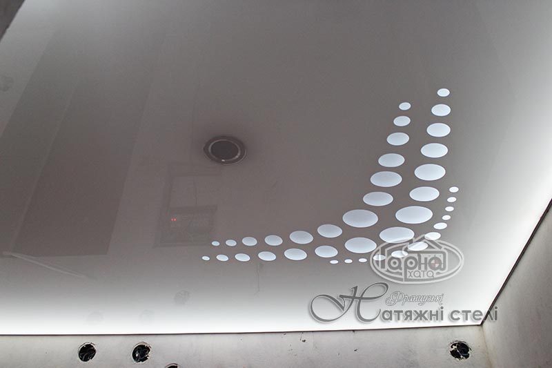 натяжные потолки apply с подсветкой