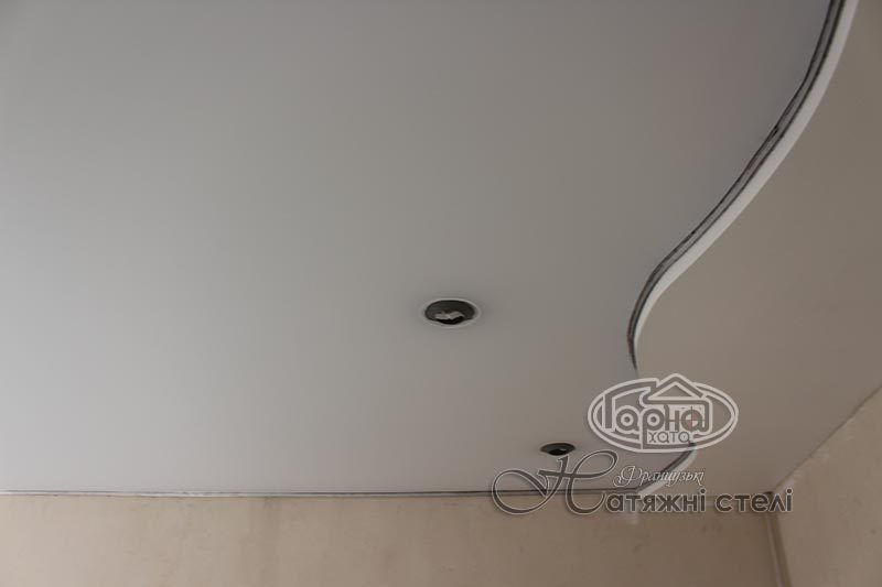 натяжные потолки с гипсокартоном