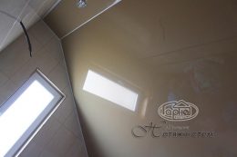 натяжной потолок ванна