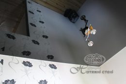 натяжные потолки черного цвета