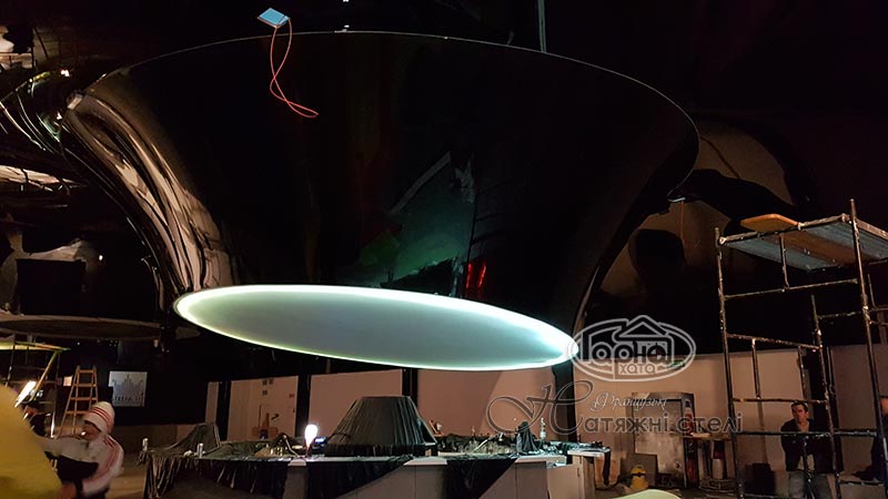 натяжной 3D потолок