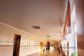 матова стеля в коридорі школи