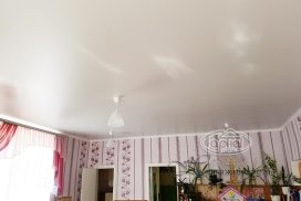 матова натяжна стеля в дитячому садку