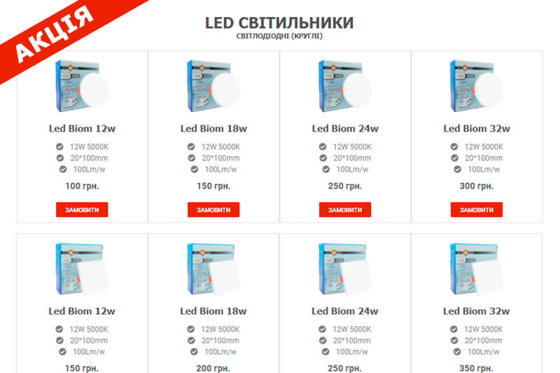 світильники