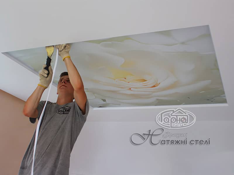 натяжные потолки с фотопечатью